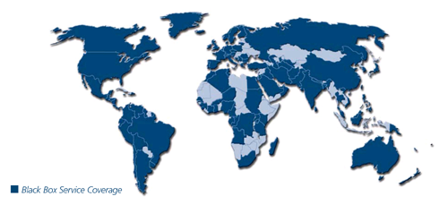 Black Box Network Services wereldwijd